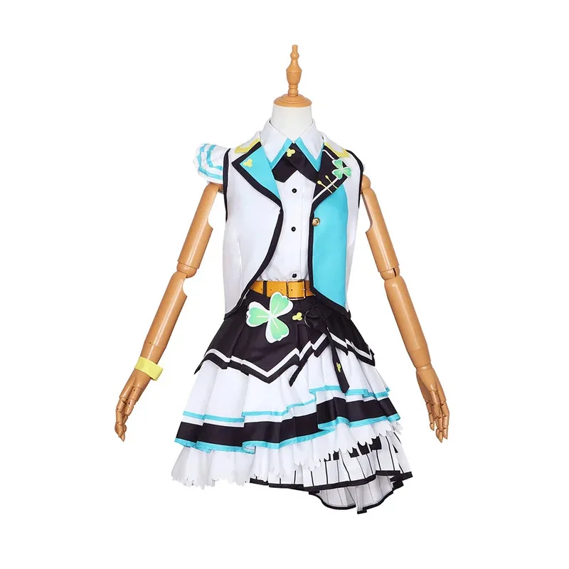 Anime Project Sekai Mais MAIS JUMP Cosplay Costume, Airi Shizuki Kiritani, Haruka Hanasato, Minori Peruca, Roupa Uniforme