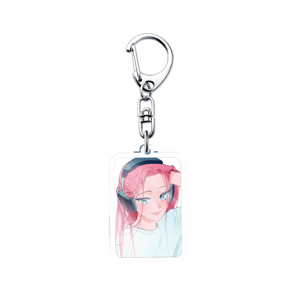 Anime Alien Stage 6cm Ivan Hyuna Till Acorn Luka Durian Mizi Marty Acrylic Key ring Cosplay birthday present