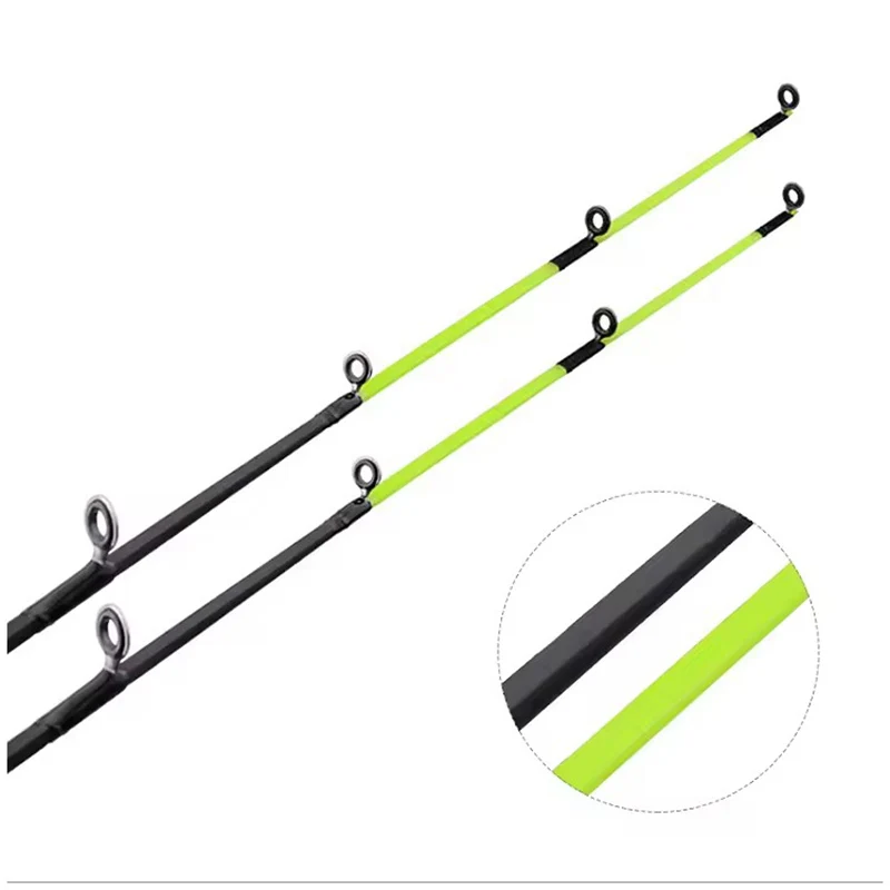 WEIHE 61cm Ice Fishing Rod Carbon Spinning Winter Raft Shrimp Carp Fishing Child Pole Winter Fishing Rod Tackle