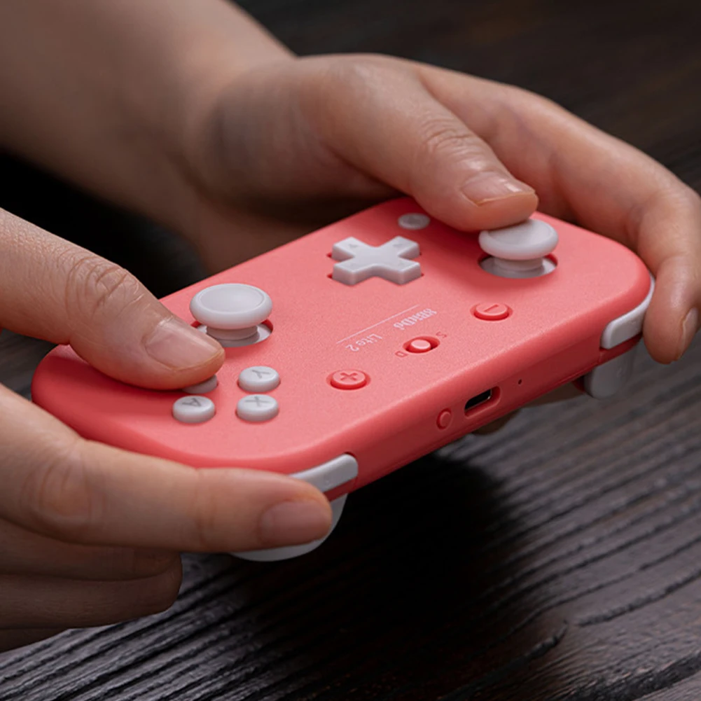 8bitdo Lite 2 Game Controller with Motion Controls Linear Motors Vibration