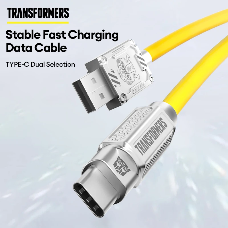 Transformator TF-A01 5A Kabel TypeC Szybkie ładowanie Kabel USB C do Type-C Kabel daty do Huawei Samsung Xiaomi iPhone 16 15 Przewód 1,5M