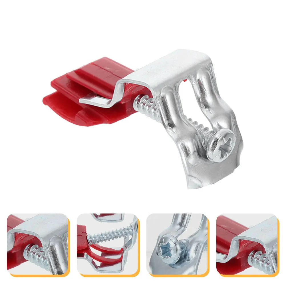 8 stks Water Ontwerp Geen Boor Verstelbare Clip Set Montage Gootsteen Clip Voor Aanrecht Montage Klemmen Afvoer Pan bevestiging