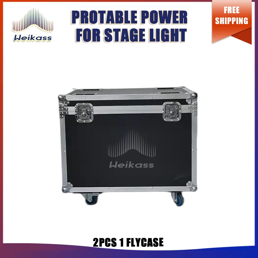 No Tax 1Pcs Flycase For UPS Mobile Charging Base For Sprayer Ti Powder Cold Fireworks Spark Fountain Machine For Wedding Events