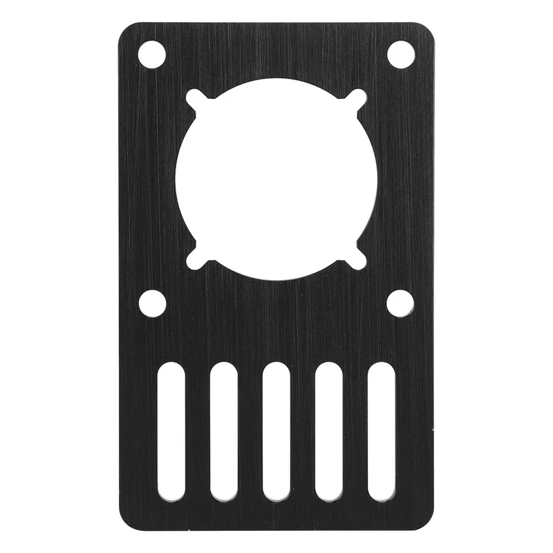 Anodized aluminum NEMA 23 Stepper Motor Mounting CNC Mounting Plate Motor Fixed 3D Printer Accessories 3mm thick 6063 - T6 Board