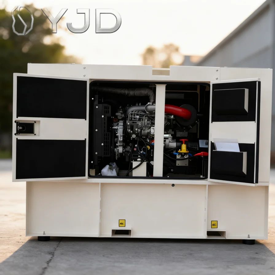 DYJD Custom Fuel Tank Soundproof Canoy Perkin 25kva Diesel Generator 3 Phase Generator Diesel Silence 20kw