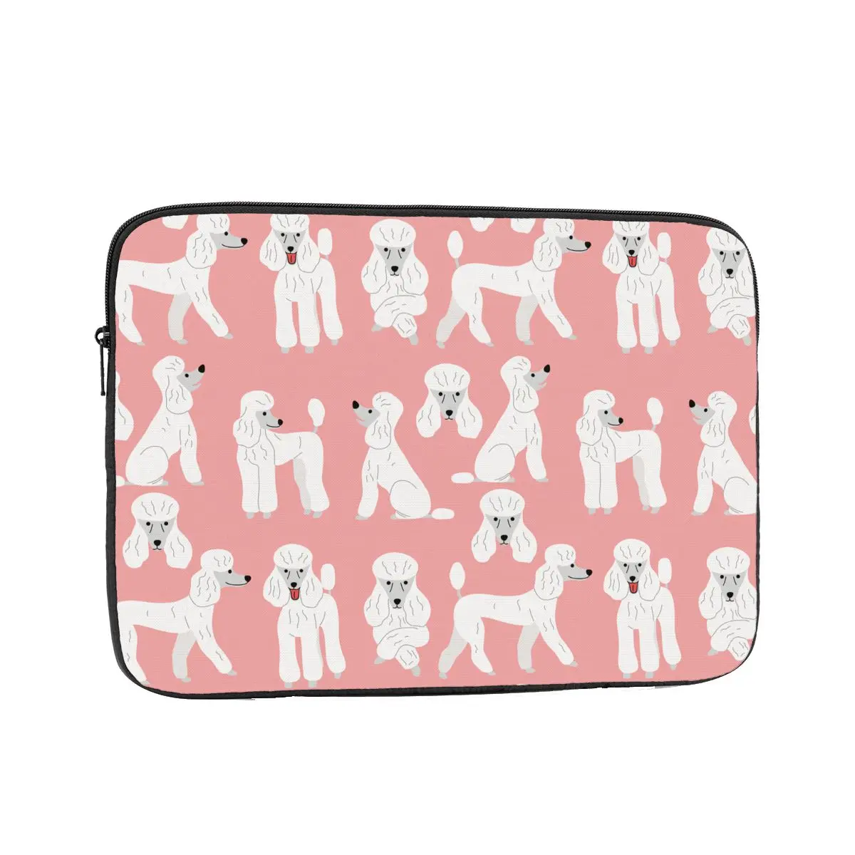 Shockproof Case 13 15 17 Inch Poodle Laptop Bag Sleeve for Macbook Air Pro Gift for Animal Dog Lover Notebook Sleeve Cover Bag