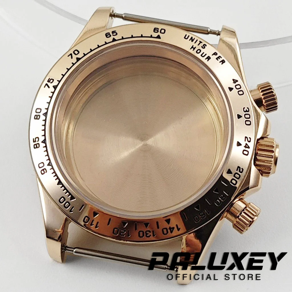 Daytona 40mm VK63 Sapphire Glass Watch Case Ceramic Bezel Men's Watch Accessories Suitable for VK63 VK63A VK64 Quartz Movement image 3