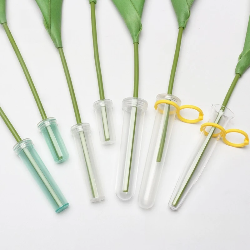 Nutritional Preservation Plastic Tube Flower Packaging Paper Material DIY Supplies for Flower Shop Double Layer Waterproof