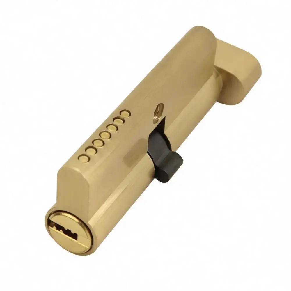 Replacement Universal Door Lock Core Solid Copper Cylinder For Interior Bedroom Wooden Handle Security Gate Hardware Maintenance