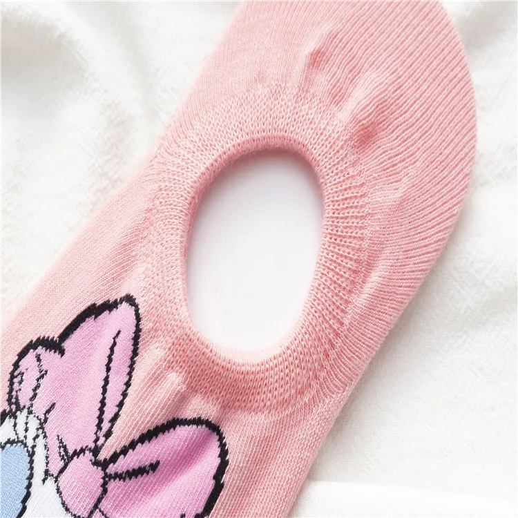5 Paar koreanische Sommer-Damensocken mit Cartoon-Tiermotiv, Bär, Maus, kurze Socken, niedliche, lustige, unsichtbare Baumwoll-Kawaii-Knöchelsocken, Größe 35–40 – Detail 11
