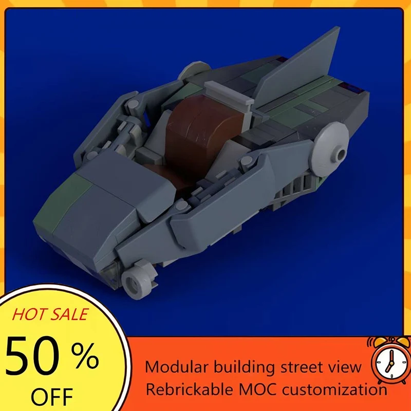 

120PCS Popular Space War Movie Model MOC Building Bricks Spacecraft Modular Technology Gifts Holiday Assemble Children Toy Suit