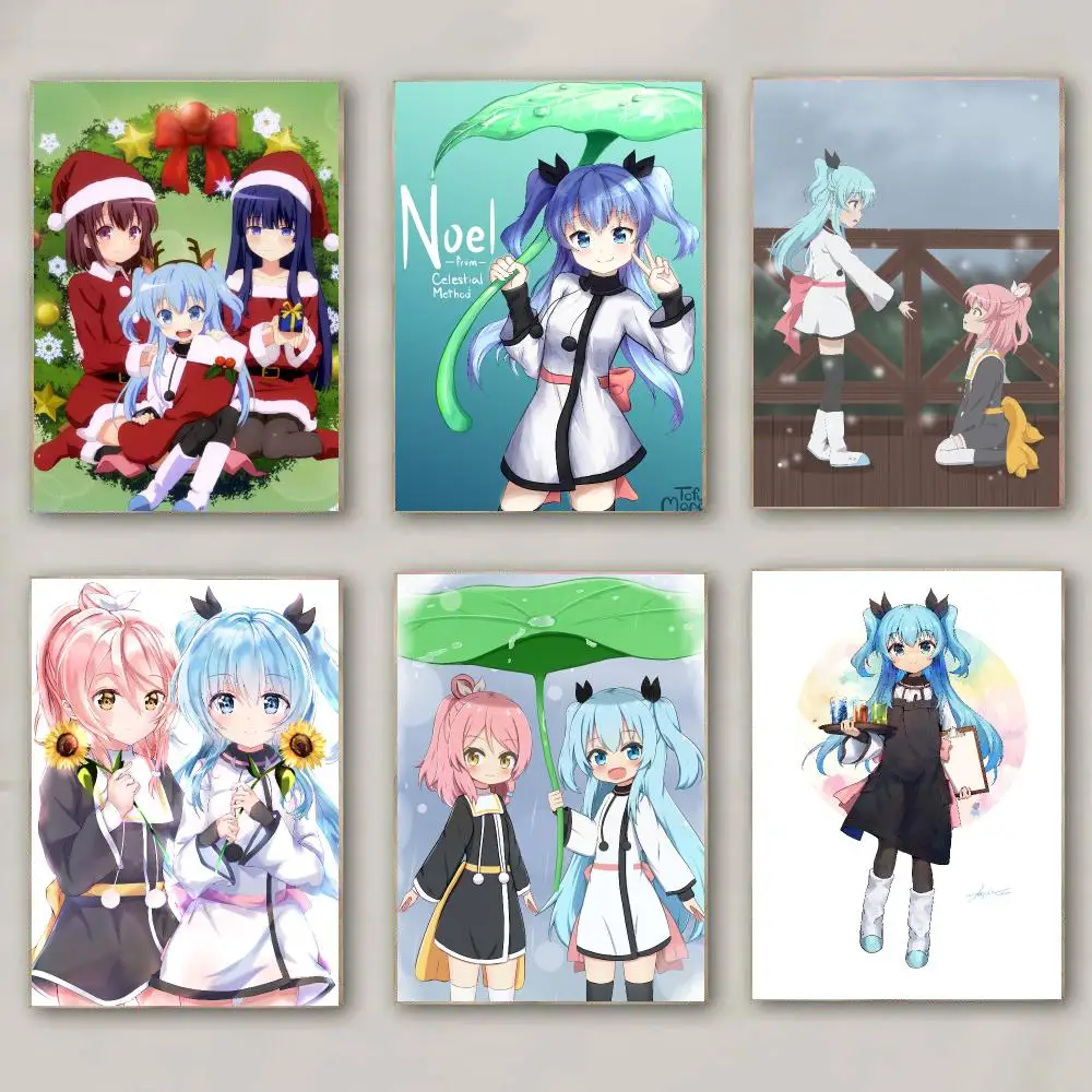 anime C-Celestial Method-D Poster Modern Wall Decal for Living Room Cafe Office Bar and Bedroom