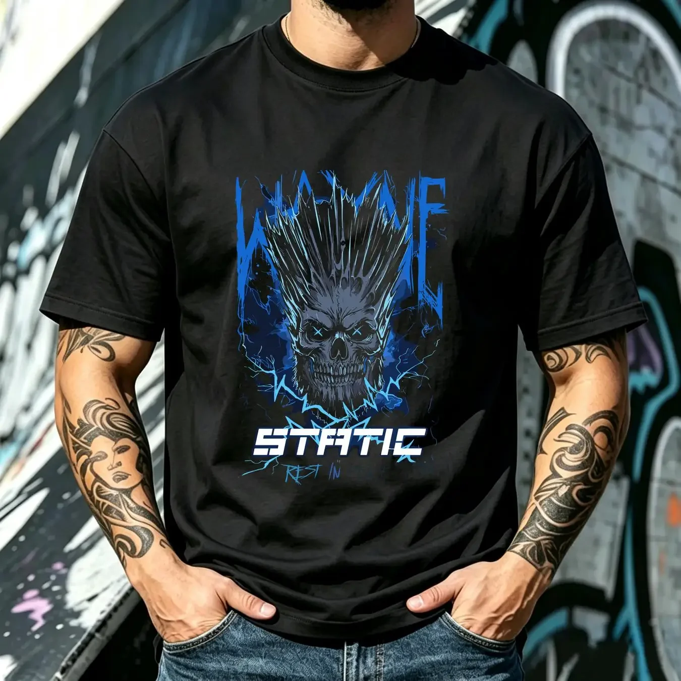 washed T Shirt Classic Static X Band Member Men All Size Q318 long or short sleeves vintage Washed Breathable designer clothes