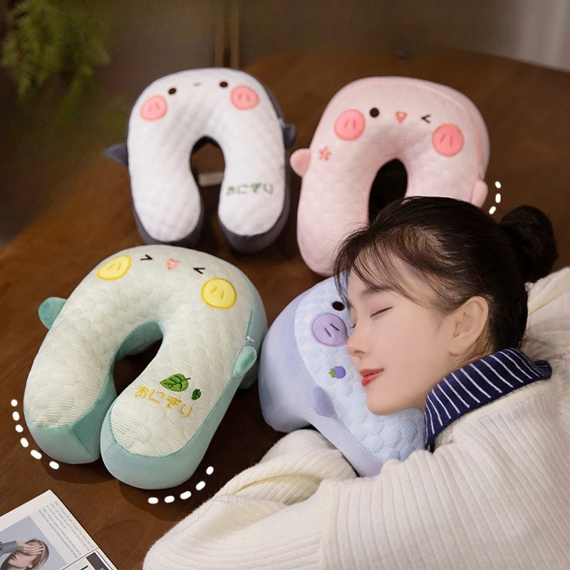 Almohada para siesta para dormir en la mesa, almohada para siesta, estación De trabajo De oficina, almohada para el almuerzo, funda De almohada De satén, Almohada De Viaje Cojin