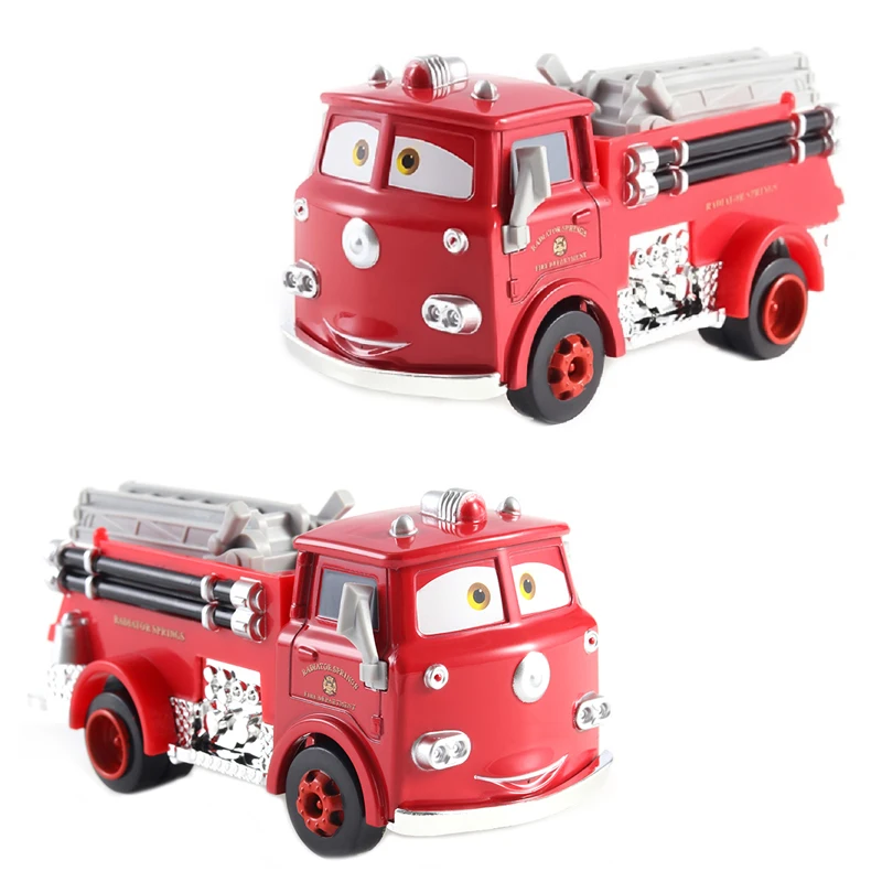 Disney Pixar Cars 3 Racing Car 2 Fire Truck Red McQueen Mater Jackson Storm Ramirez Diecast Vehicle Metal Alloy Boy Kid Toy Gift