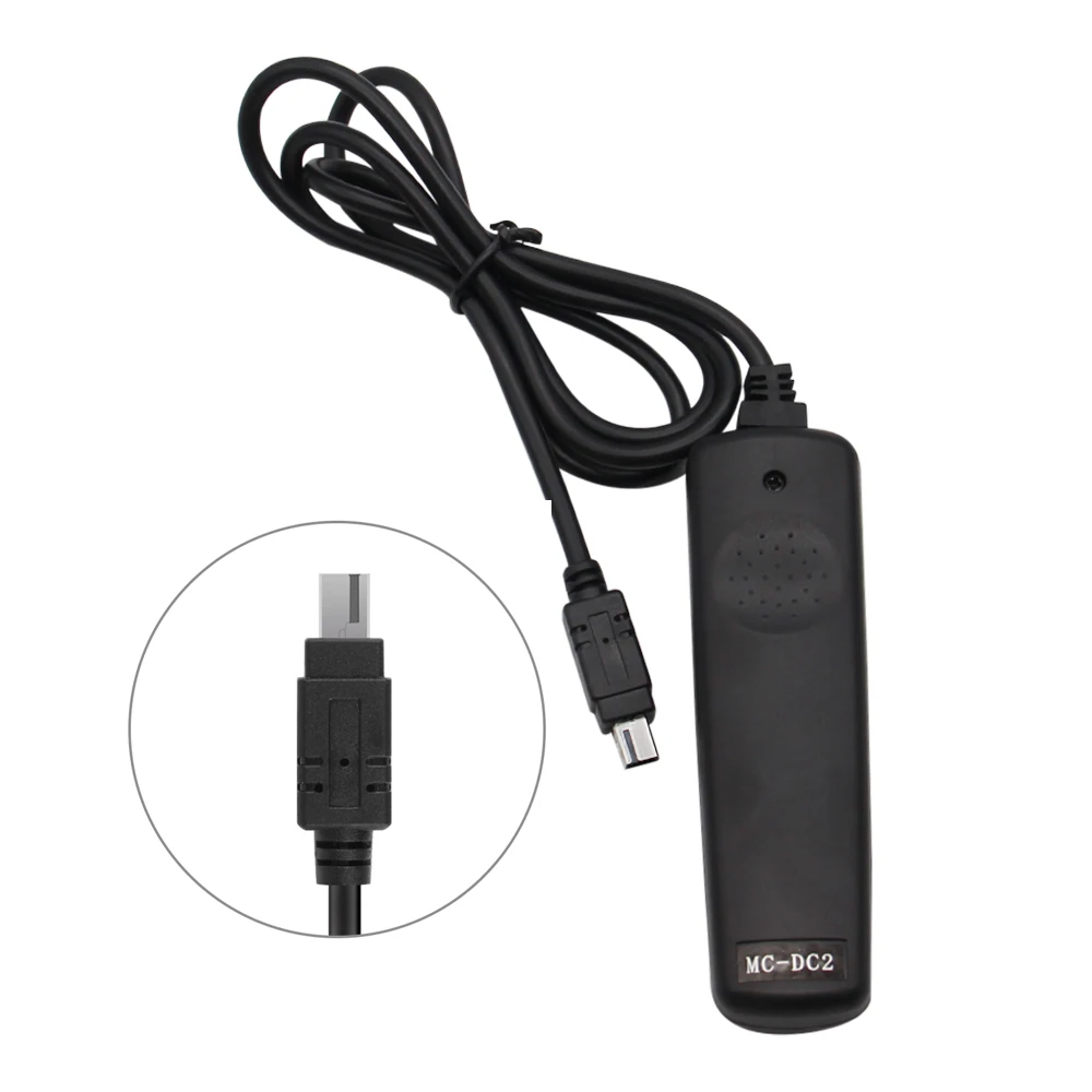 MC-DC2 Shutter Release for Nikon D7100 D5000 D5100 D5200 D5300 D5500 D5600 D3100 D3200 D3300 Camera Remote Shutter Cable