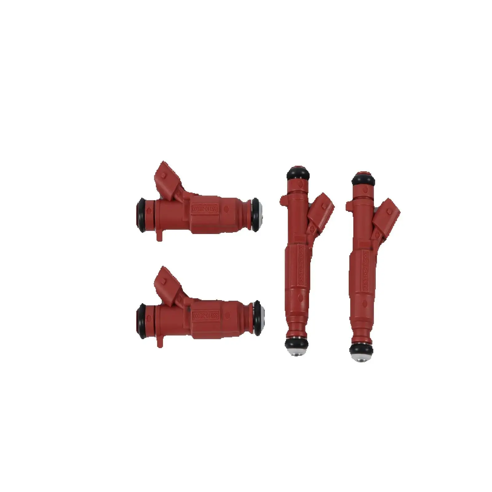 

Four Piece Fuel Injector Set FOR Hyundai Elantra Kia Forte Soul 353102E000 1.6L to 2.0L