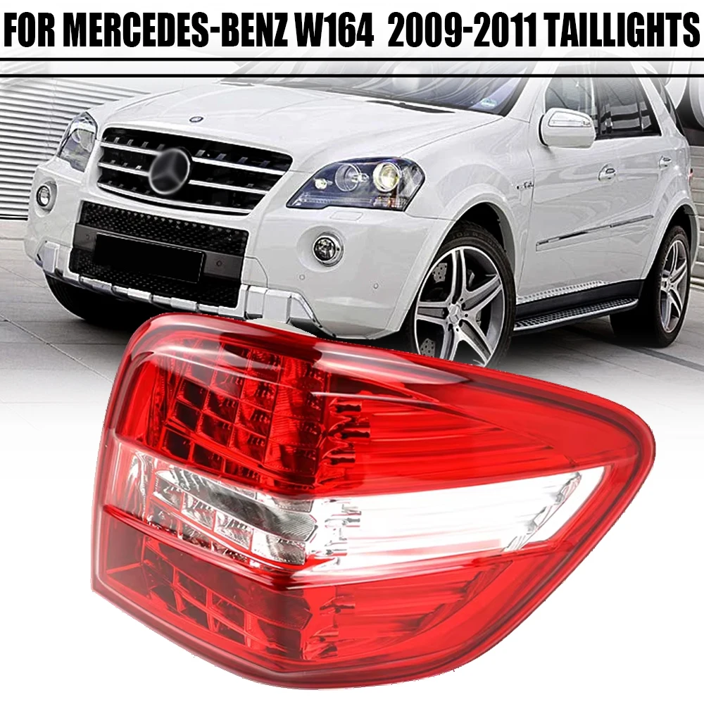 Left/Right Side Tail Lamp For Mercedes-Benz W164 ML-Class ML300 ML350 2009 2010 2011 Rear Tail Light Brake Lamp with