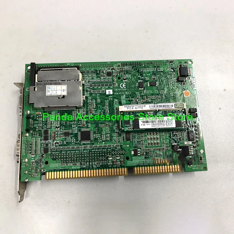 Original For ADVANTECH Industrial Computer Motherboard PCA-6773 REV.A1 PCA-6773 Half-length CPU Card High Quality Fully Tested