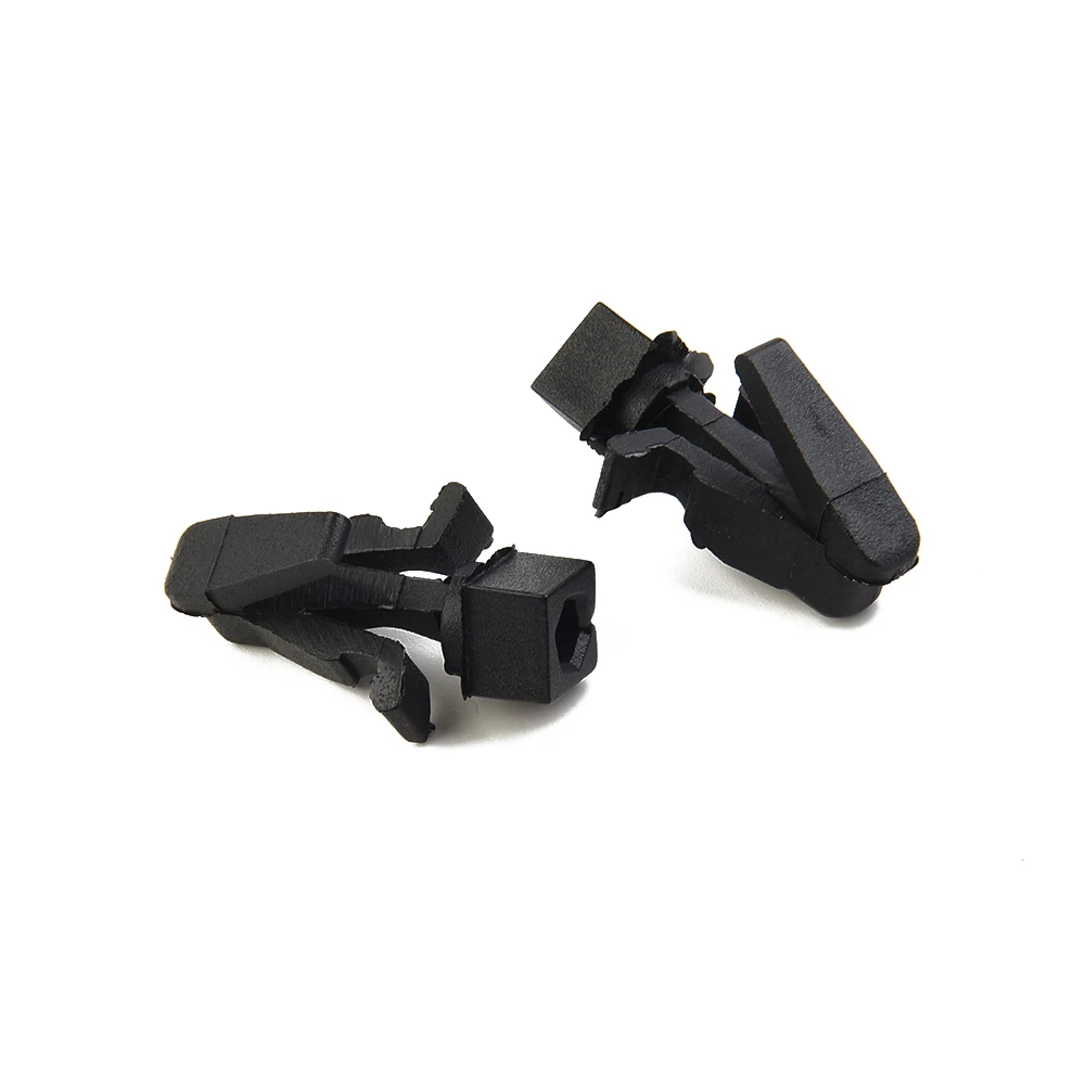 10pcs Clips Fastener Longlife Corrosion-resistance Efficient Originly Replacement Plastic Anti-aging Anti-wear Black