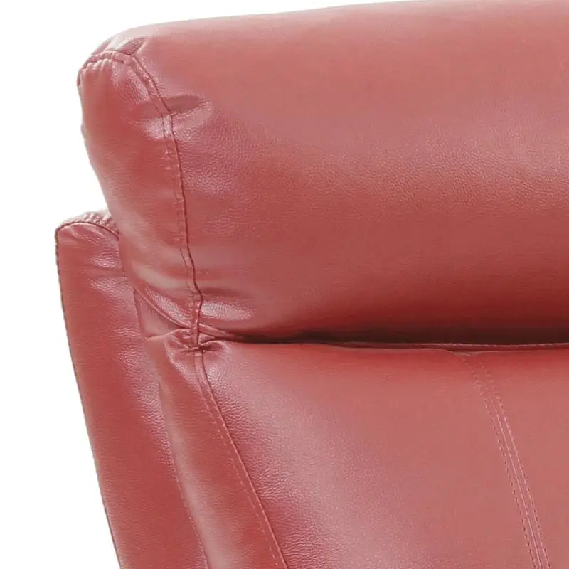 Wedge G765B-W, Red Color Adjustable Shoe for Comfort and Style