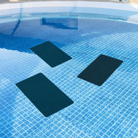 Pool Cover Patch Kit Self Adhesive Swimming Pool Cover Repair Kit Waterproof Pool Safety Cover Patch Kit
