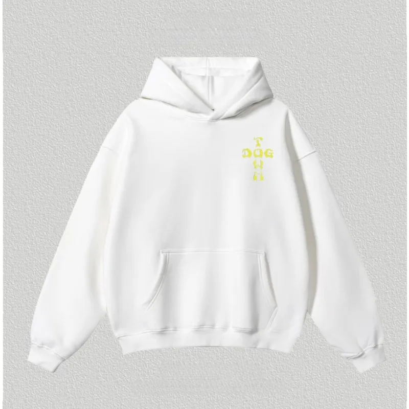 

Skateboard Letter Pattern Printed Men's and Women's Cotton Hoodies Loose Thermal Sweatshirts Long-sleeved Fleece Casual Jumpers