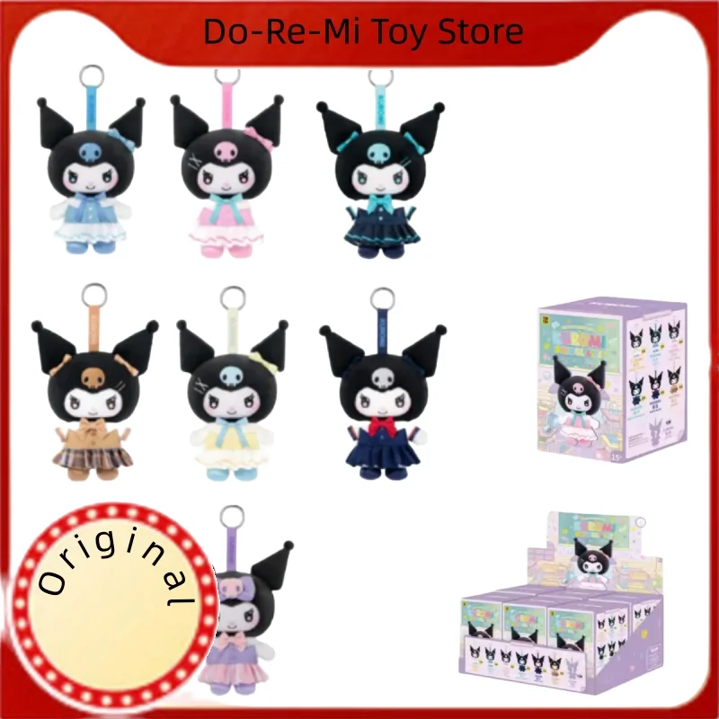 

Оригинальные персонажи Sanrio, серия школьной жизни, слепая коробка, кавайные куклы, коллекционные модные игрушки, брелок, подвеска, орнамент, подарки