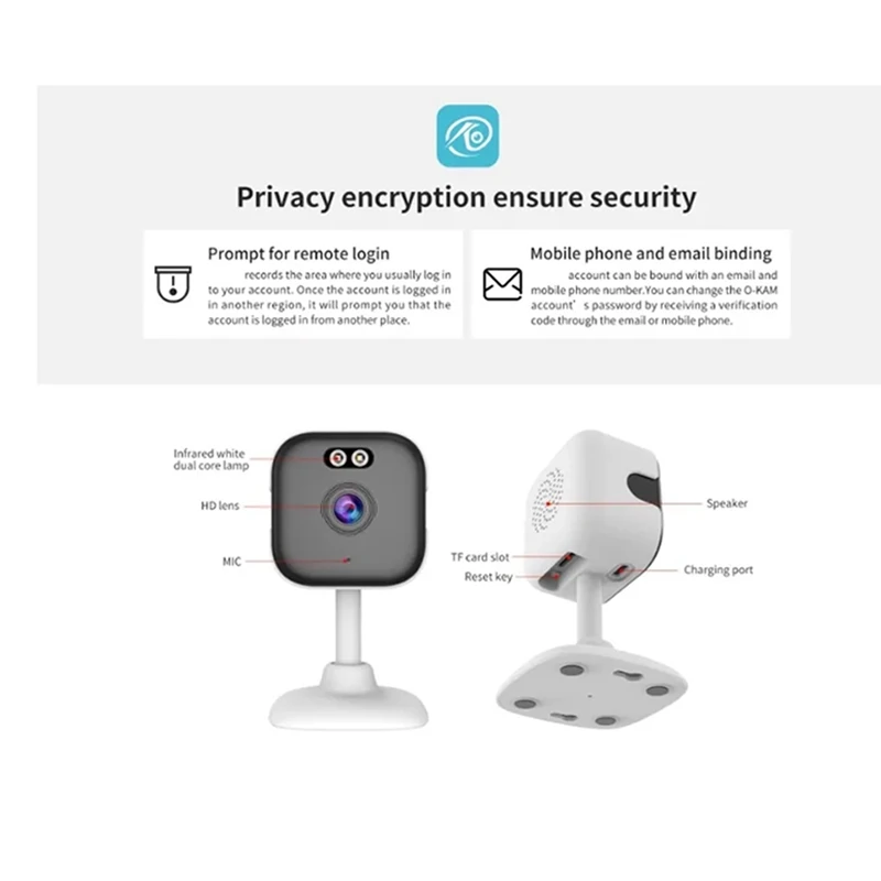 3CGRO-3MP Security Camera Dual Band 2.4G 5G WIFI IP Camera AI Humanoid Detection Home Security CCTV Baby Monitor