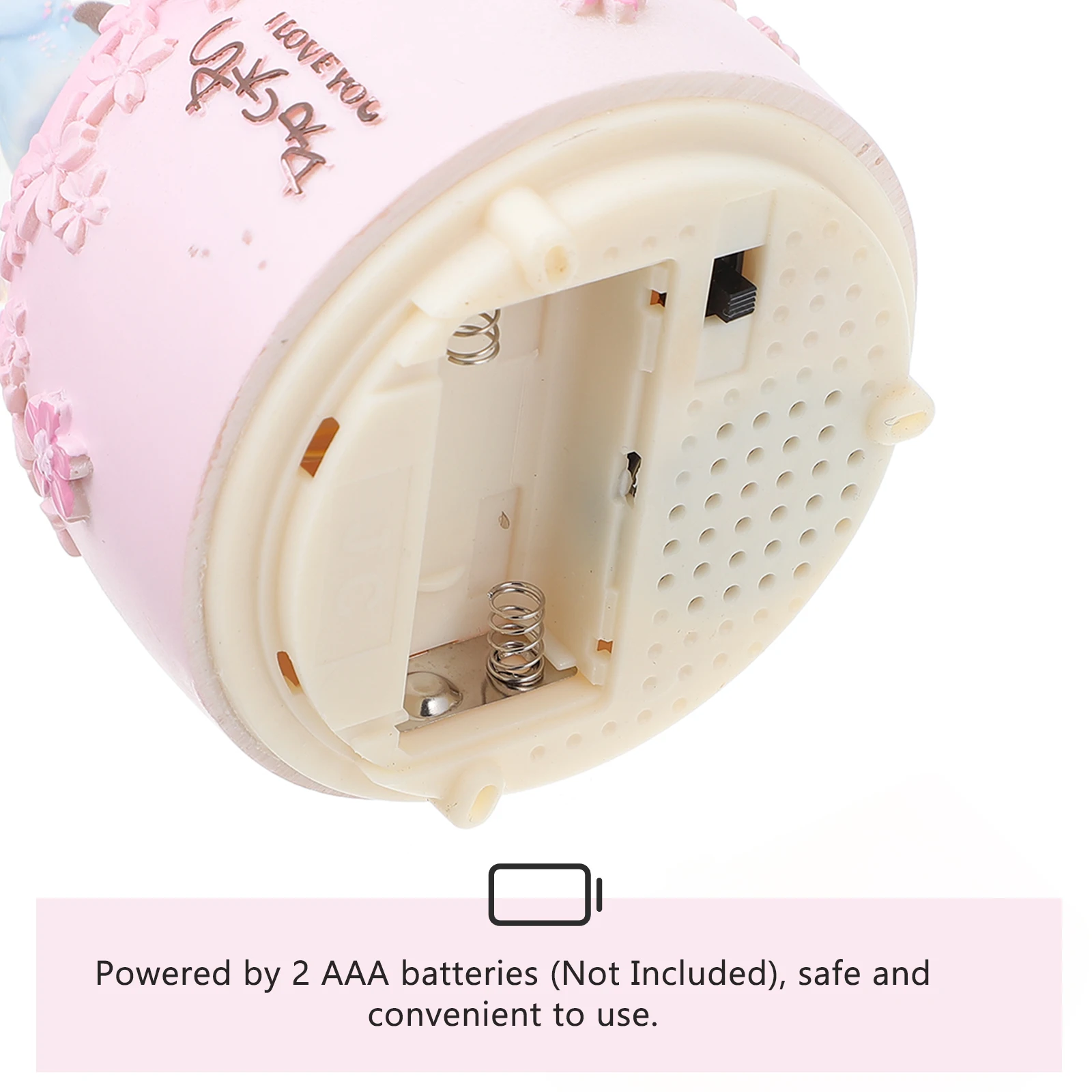 

Crystal Ball Box Valentine Gift Romantic Valentine'S Day Gift Snow Globe Glass Adornment Musical Present Home Decor Item