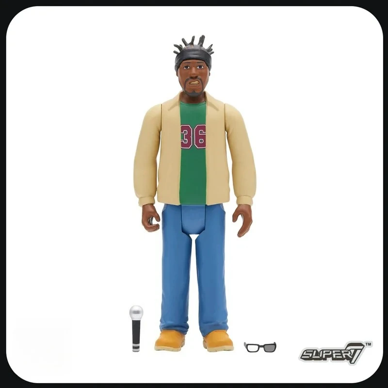

In Stock Super7 Ol' Dirty Bastard ODB Brooklyn Zoo ReAction Figure Music HipHop Toy Model Toy Collection Gift Christmas Birthday