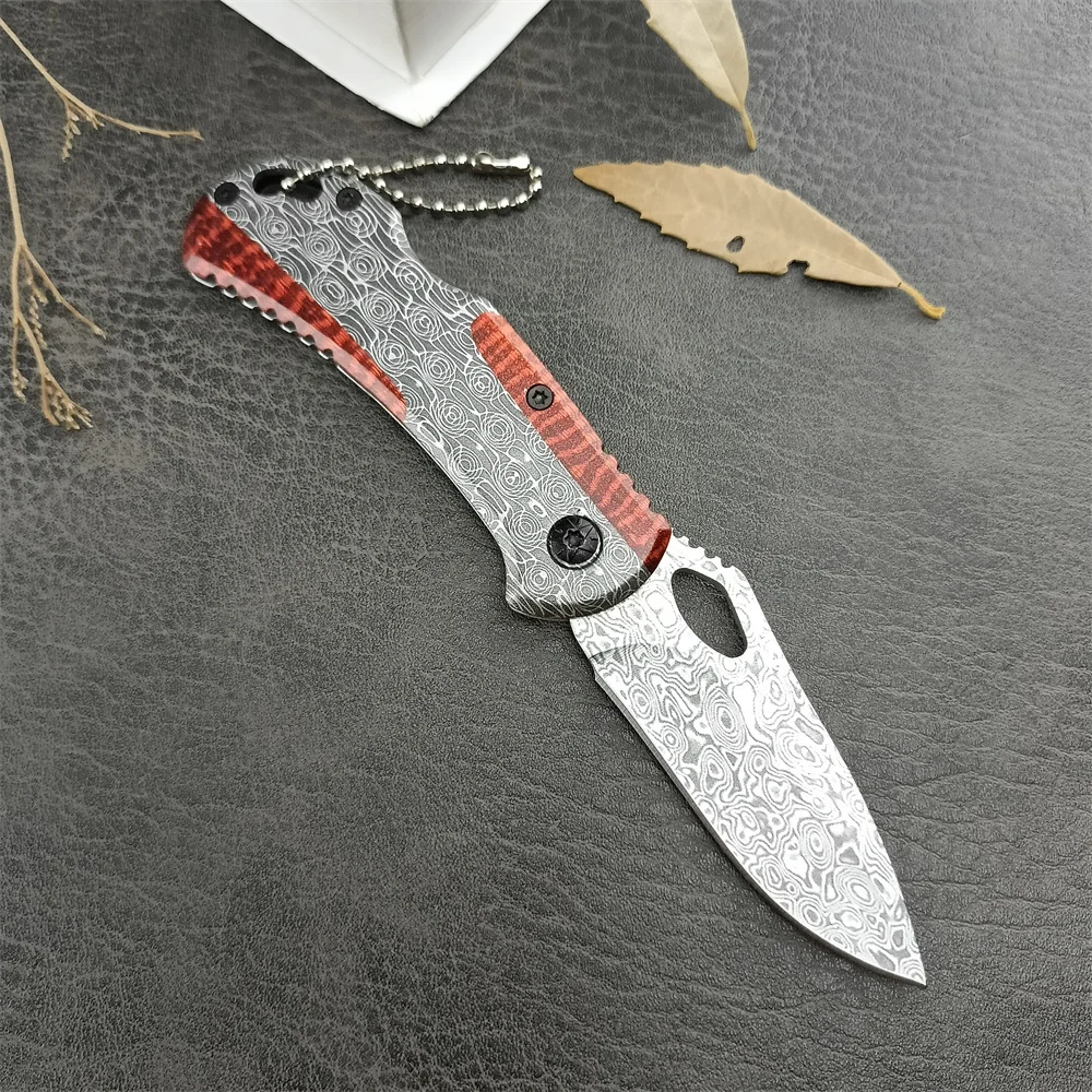 Top-selling X82 Marka Metal Kasa Desenli Folding Knife Fruit Pocket Knife 5Cr13Mov Blade 420 Handle Tactical Knife EDC Multitool