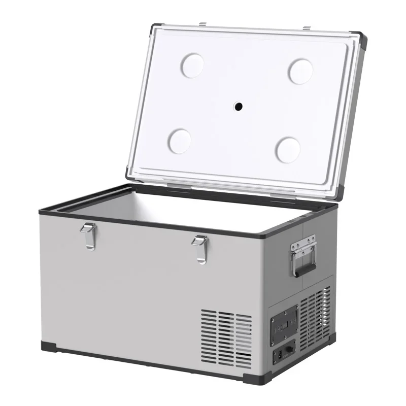 View larger image Add to Compare  Share 45L Car Refrigerator Mini Fridge Small Freezer 12V Compressor Portable Cooler 220V 12v