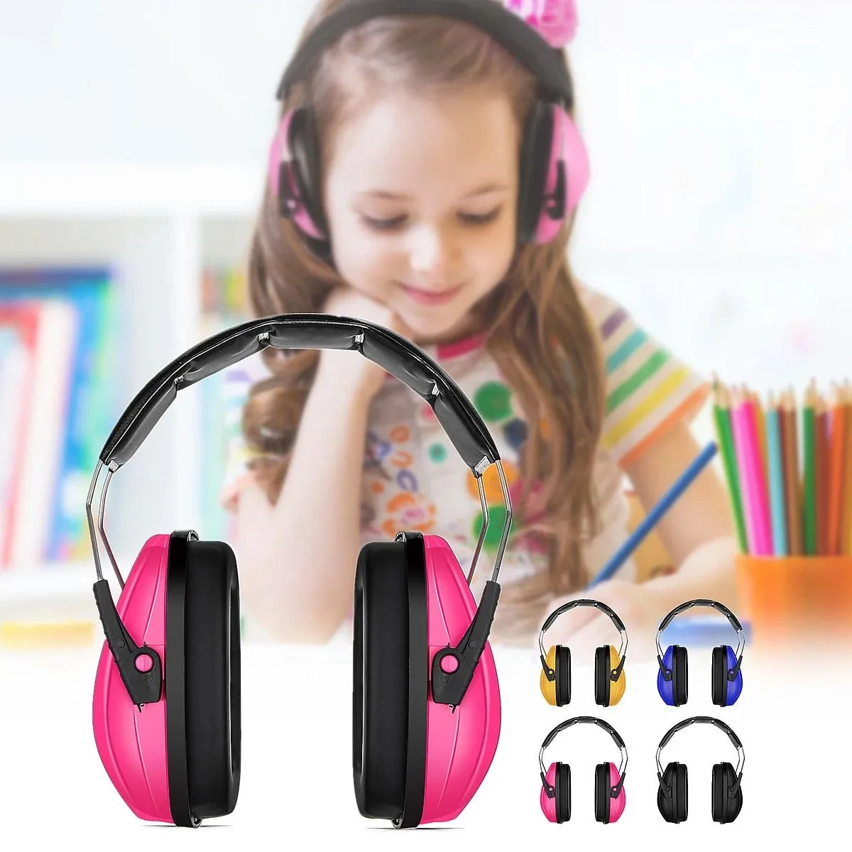 

Baby Earmuffs 3M-5 Years Old Child Baby Hearing Protection Safety Earmuffs Noise Reduction Ear Protector for Children Earphone