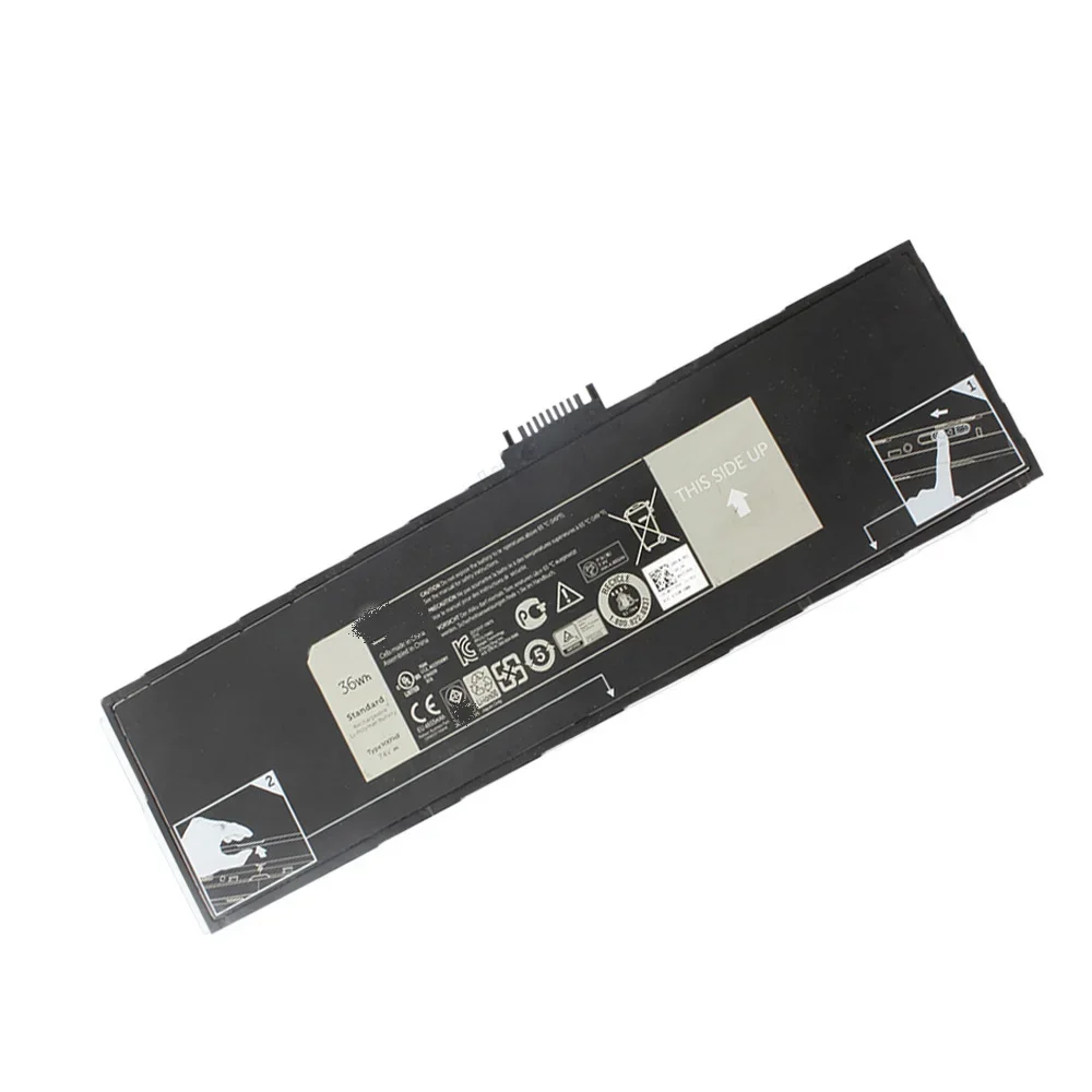Imagem -04 - Bateria Original do Portátil Hxfhf Dell Local 11 Pro 7130 11 Pro 7139 11 Pro 7140 7.4v 36wh Novo