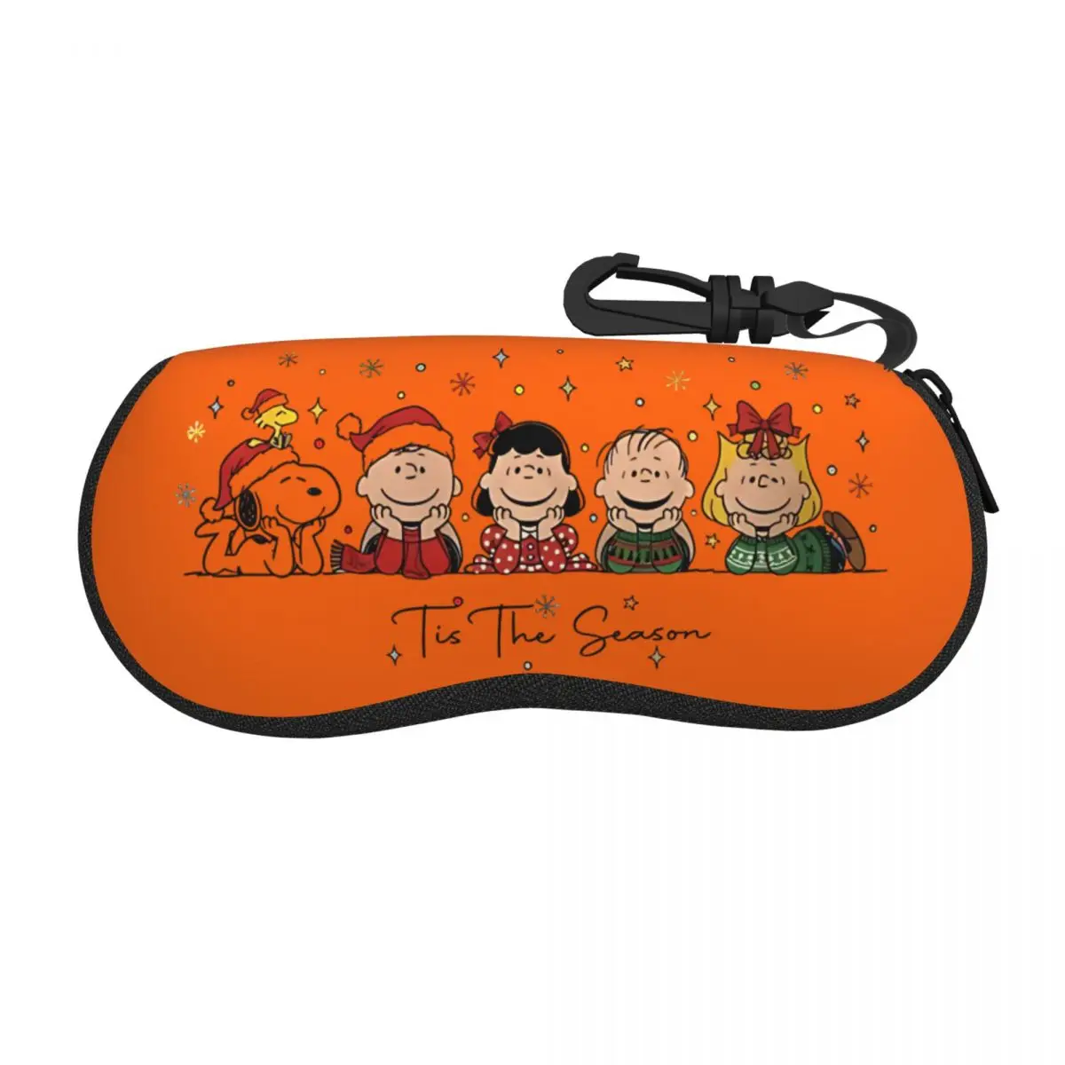 سنوبيس الكرتون الكلب نظارات حالة الفتيات المحمولة الكلاب النظارات مربع النظارات الساحرة مربع