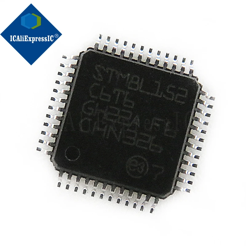 10pcs/lot STM8L152C6T6 STM8L152 STM8L LQFP-48 new original In Stock