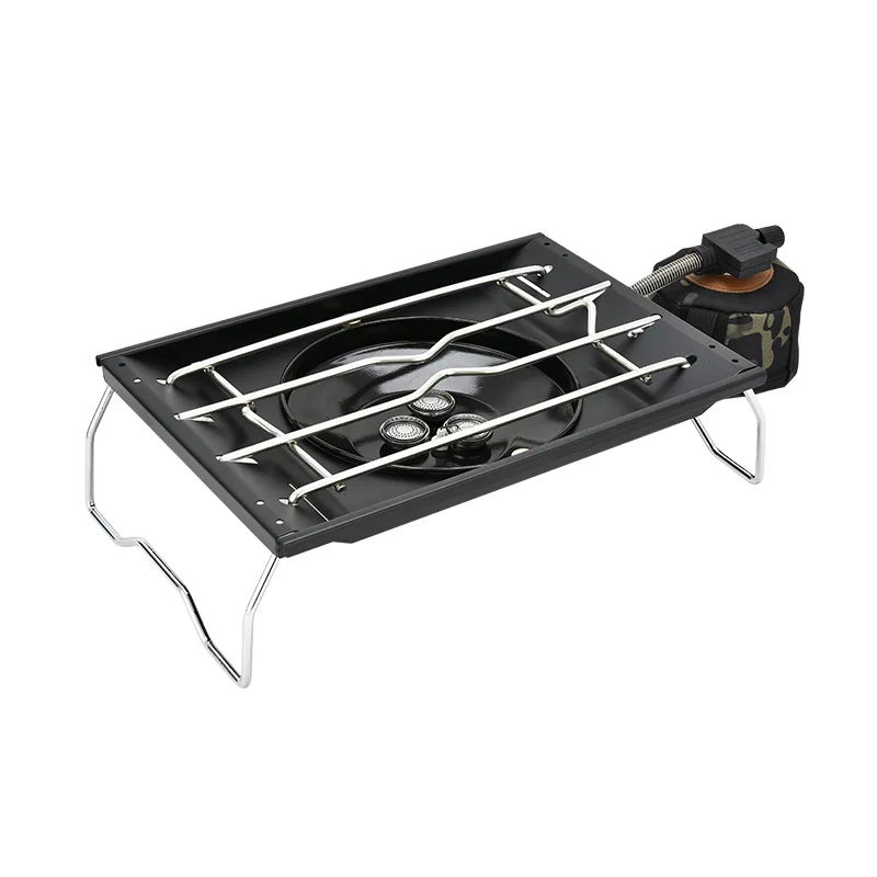 

Outdoor flat panel embedded type sunken IGT Samsung fire windproof automatic ignition portable desktop furnace