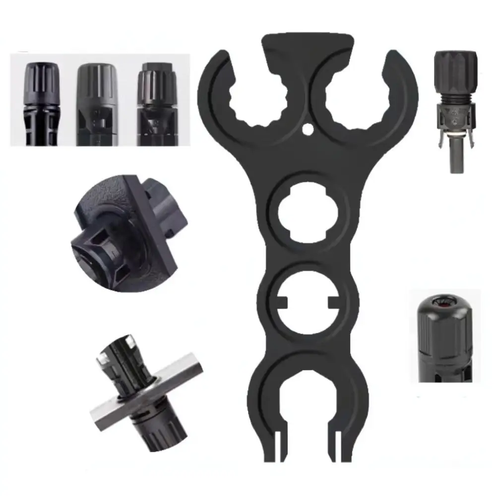 Photovoltaic Solar Connector Wrench Professional PV Tool For For MC4 Assembly Disassembly Ergonomic Spanner Compact Design