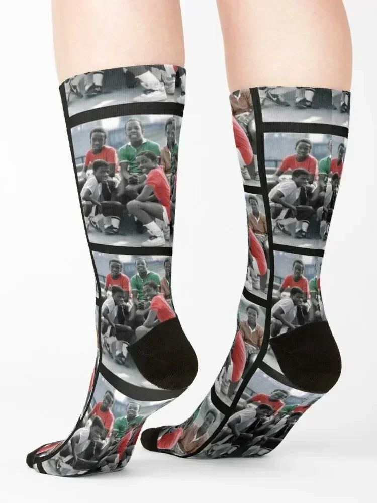 New Edition 80s Socks custom sports Heating sock Running hockey Socks Women Men's