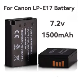 LP-E17 LPE17 LP E17 Camera Battery+LED Dual USB Charger for Canon EOS R8 RP R50 200D 250D M3 M5 M6 750D 760D T6s 800D T8i
