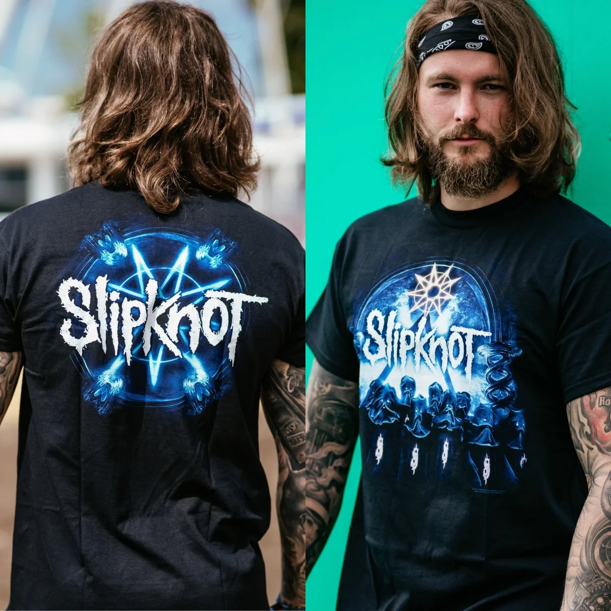 Klassisches Slipknot Des Moines Slipknot Band T-Shirt aus Baumwolle mit Grafikdruck für Herren und Damen, Sommer-Streetwear – Detail 9