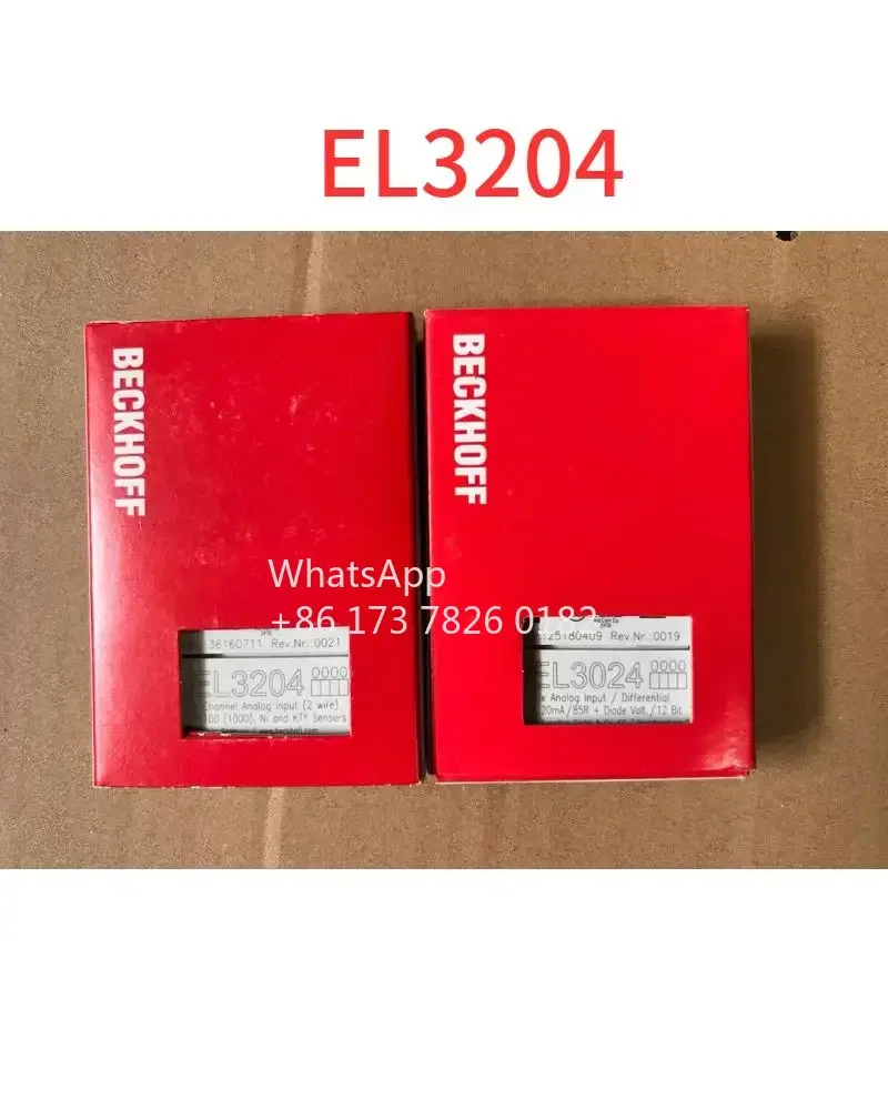 Nuevo módulo BECKHOFF EL3204