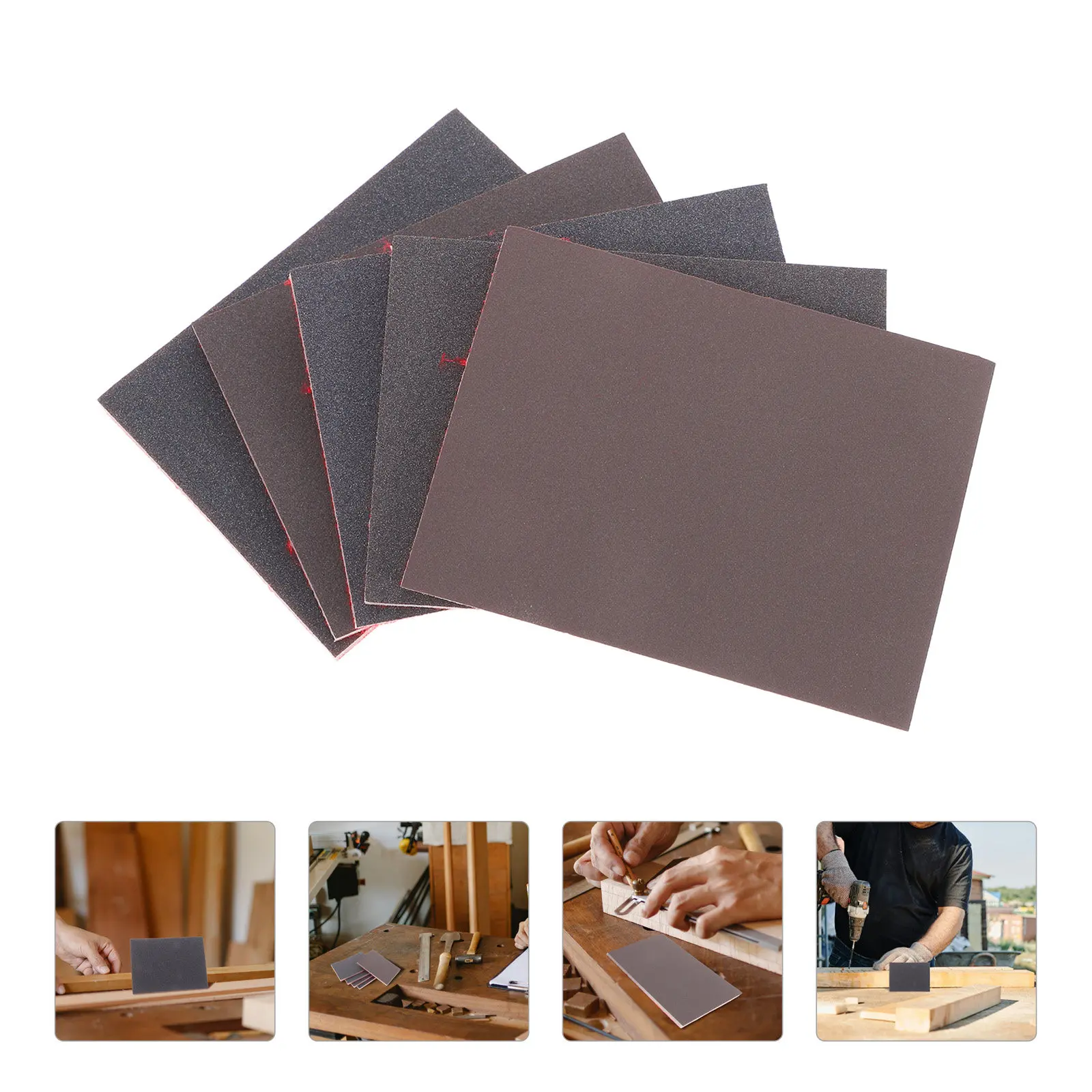 

20Pcs Polishing Sanding Pads Ultra-Fine Grit Washable for Furniture Metal Wood Surface Smooth Finish Sandpaper Block Sponge