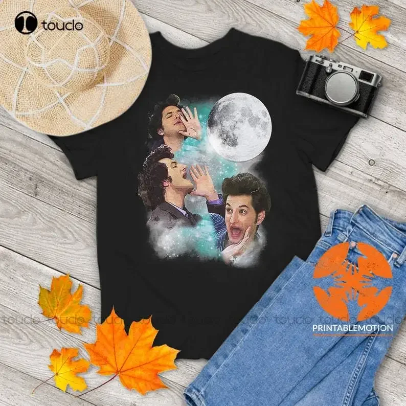 

Винтажная футболка Jean Ralphio Saperstein Moon The Great, рубашка Jean Ralphio, футболки с цифровой печатью для парков и отдыха