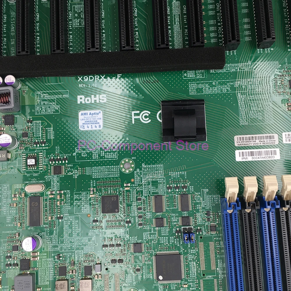 

Серверная материнская плата LGA2011 X79 с поддержкой серии E5-2600 X9DRX+-F