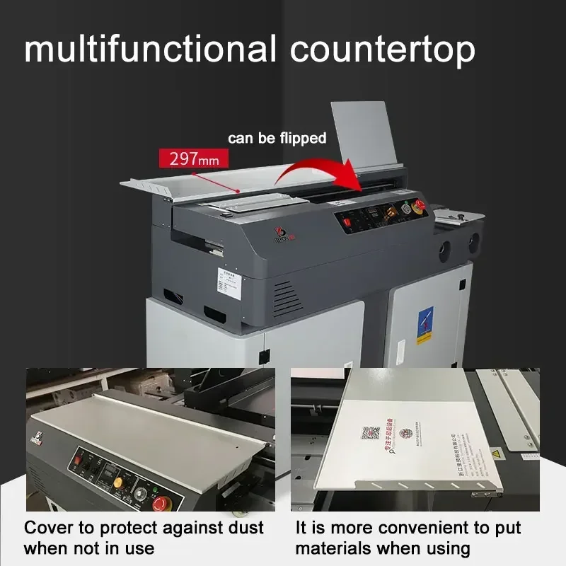 Excellent A4 Side Glue Binding Machine Graphic Copy Shop Book Tender Hot Melt Glue Particle Large Binding Machine Wireless