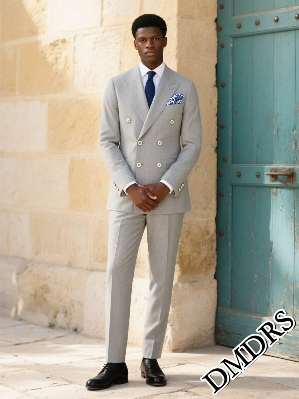 

Stylish Beige Men's Suit Set For Wedding & Business Classic Men's Suit Set 2PCS Formal Solid-Color Men's Suit