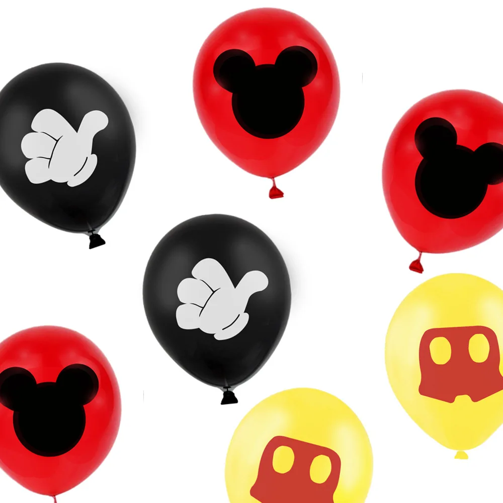 Disney Mickey Mouse Theme Kids Favor Birthday Pack Event Party Cups Plates Baby Shower Mickey Disposable Tableware Decorations