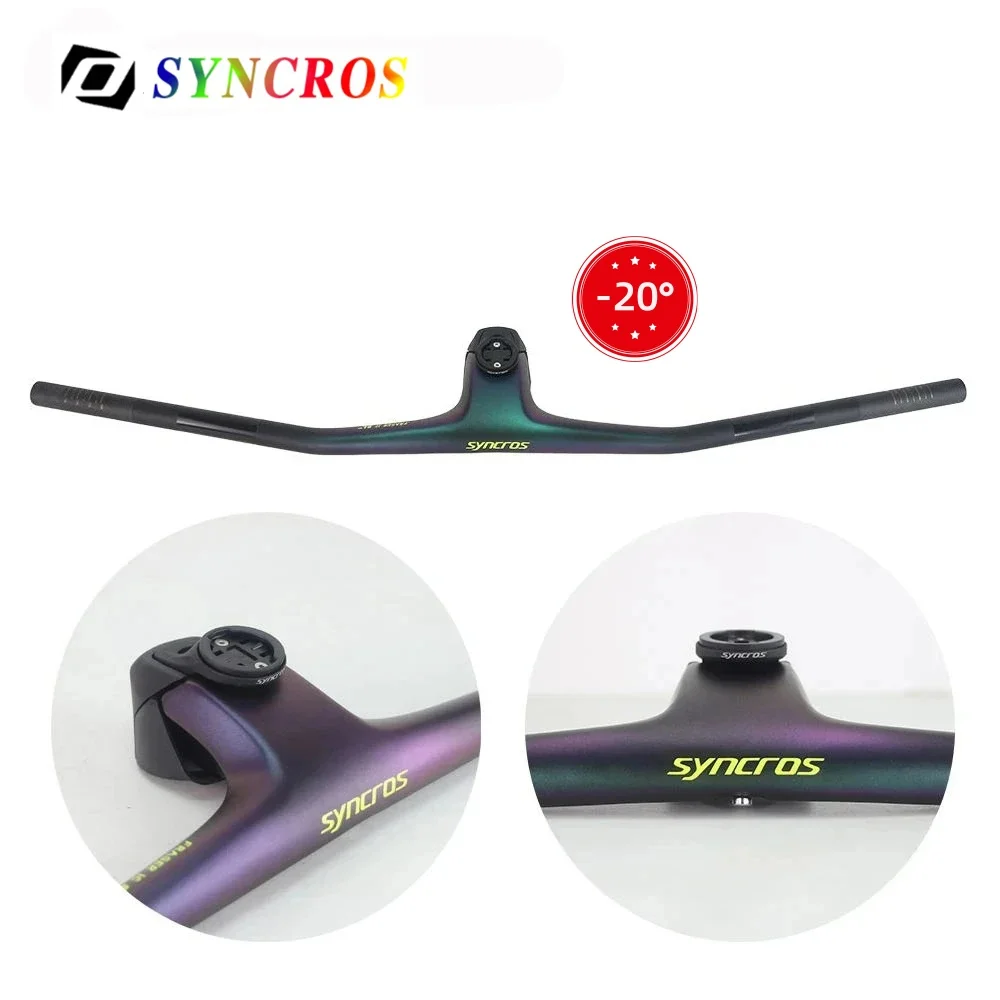 

Встроенный кабин SYNCROS 2023 года из углеродного волокна, стойка для искры FRASER IC SL WC Chameleon, ручка MTB 20 градусов, с титановыми винтами